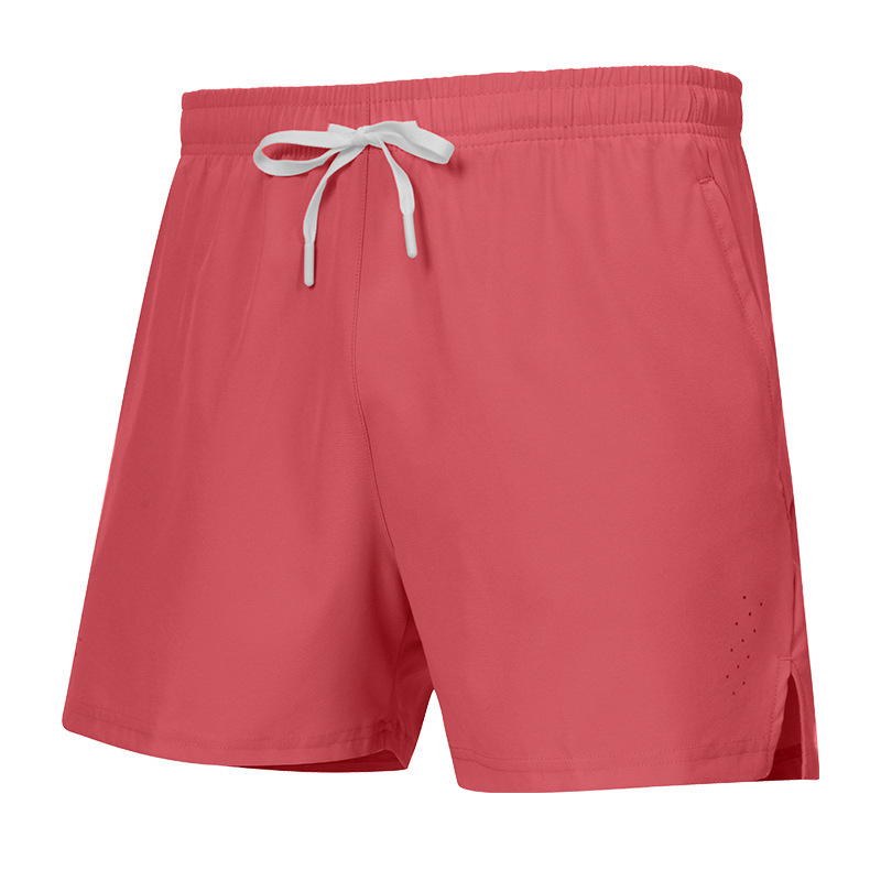 Summer Fitness Shorts Men's Running Training Triple Quad Pants Casual Fitness Sports Marathon Shorts Quick Dry