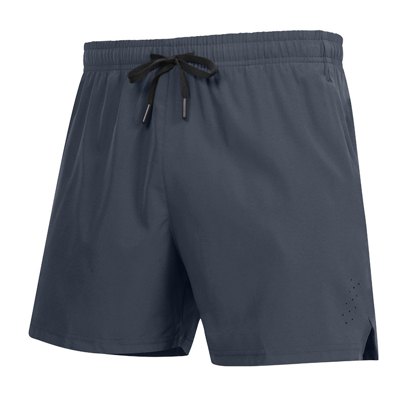 Summer Fitness Shorts Men's Running Training Triple Quad Pants Casual Fitness Sports Marathon Shorts Quick Dry