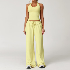 3058 vest + 3058 trousers -- light yellow