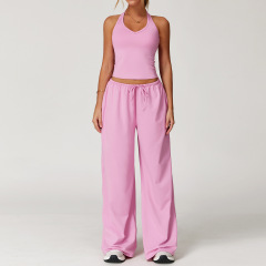 3058 vest + 3058 trousers -- rose pink