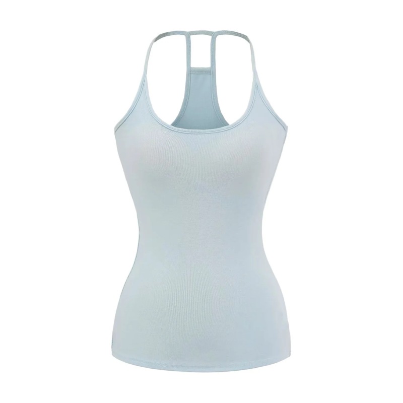 Yoga Sports Suit, Slim Fit with Chest Pad, Elastic Camisole + Cuffed Waist, Slimming Look and Drapedy Micro-Flared Pants