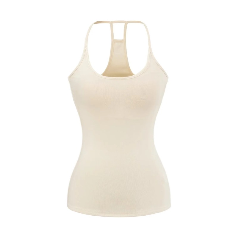 Yoga Sports Suit, Slim Fit with Chest Pad, Elastic Camisole + Cuffed Waist, Slimming Look and Drapedy Micro-Flared Pants