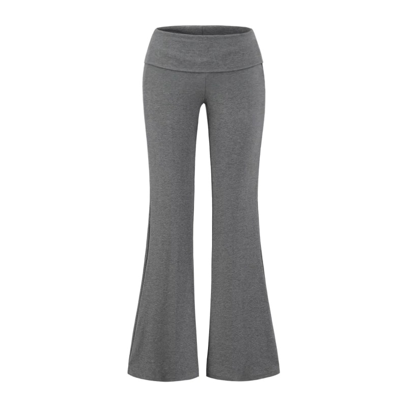 Yoga Sports Suit, Slim Fit with Chest Pad, Elastic Camisole + Cuffed Waist, Slimming Look and Drapedy Micro-Flared Pants