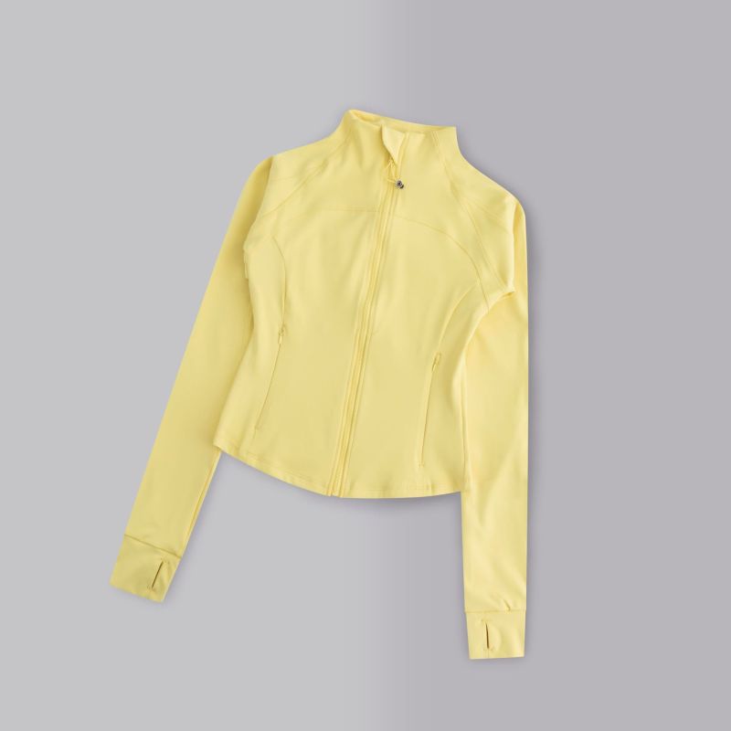 Women's quick-drying sports jacket, new summer style, white, slim fit, yoga top, running, cycling, tight-fitting long-sleeved fitness wear