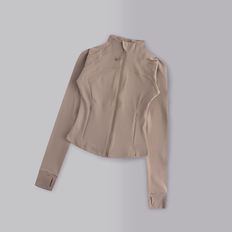Women's quick-drying sports jacket, new summer style, white, slim fit, yoga top, running, cycling, tight-fitting long-sleeved fitness wear