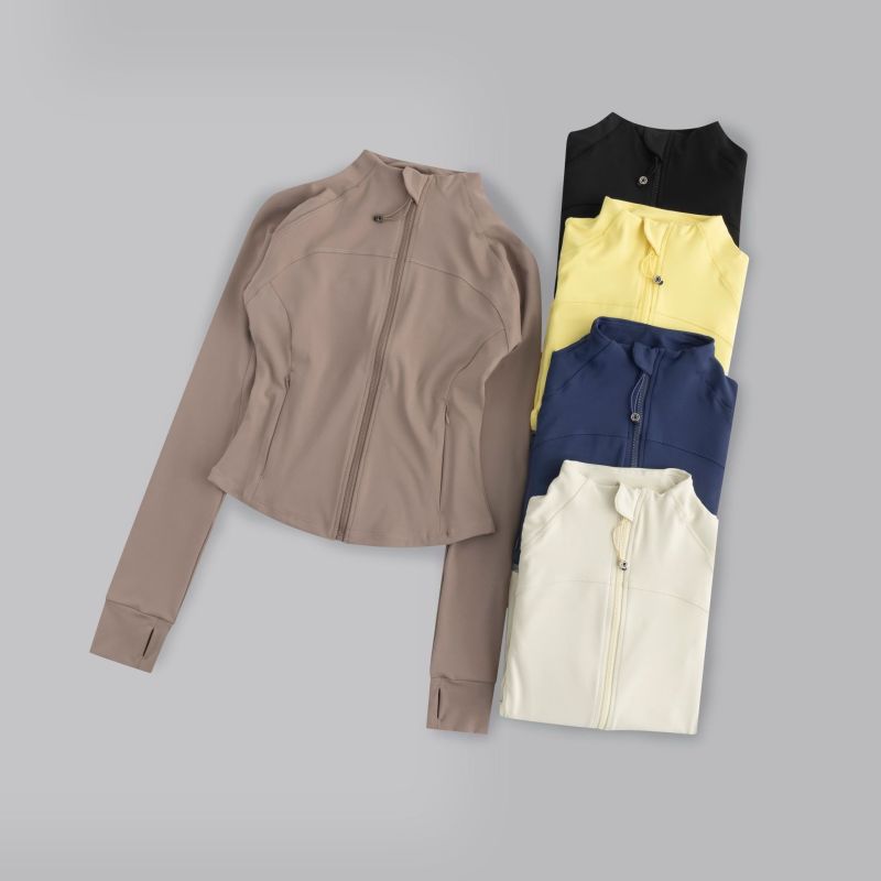 Women's quick-drying sports jacket, new summer style, white, slim fit, yoga top, running, cycling, tight-fitting long-sleeved fitness wear