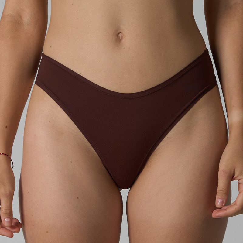 SY- SK1215-NK     Solid color low waist nude underwear