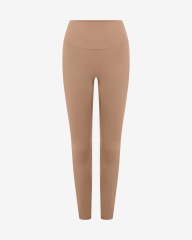 Caramel-colored trousers