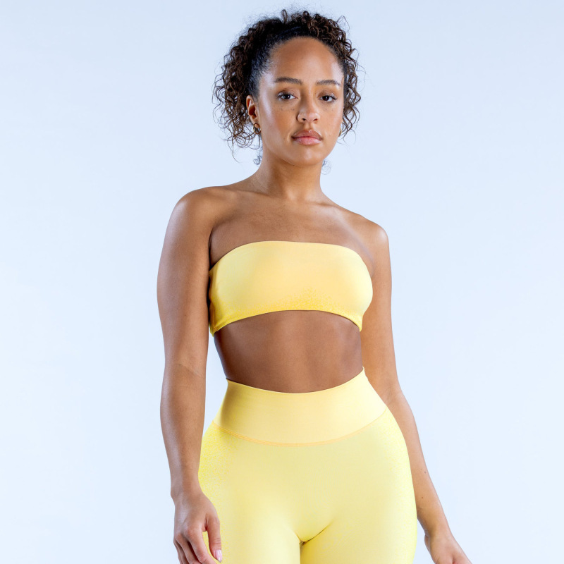 European and American cross-border yoga tight-fitting bra with beautiful back and sexy twisted back sports bra yoga top for women