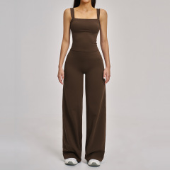4520 Vest + 3127 Wide-Leg Pants - Black Coffee