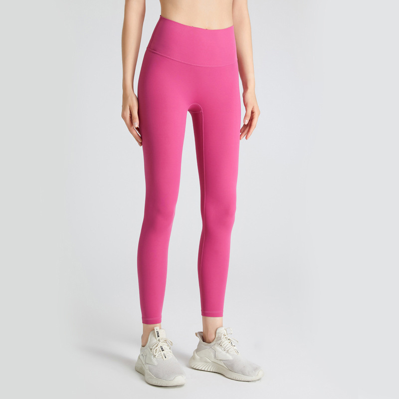 Women's high-waisted, quick-drying yoga pants with no embarrassing seams, wholesale fitness pants/fitness wear.