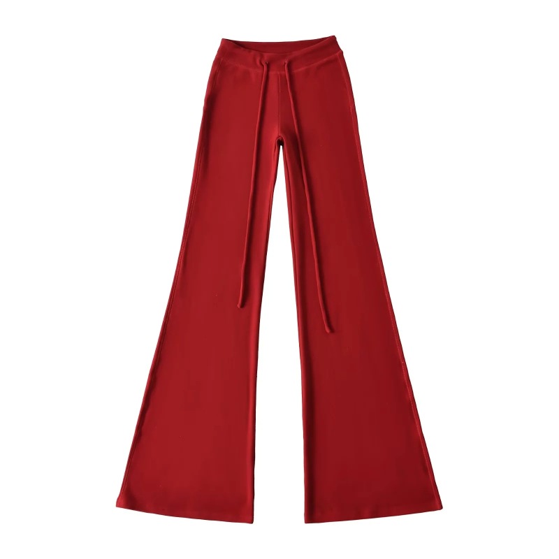 Korean Pink Sports Suit for Women in Autum, Waist-Cinching Hooded Fleece Jacket + Yoga Micro-Flared Pants for Women