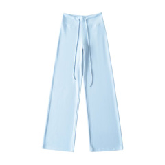 Light blue casual pants