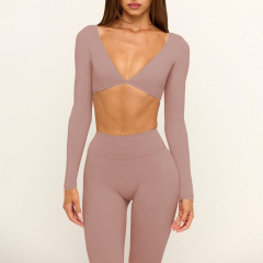U170 blush red top