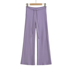 Taro purple micro flared pants