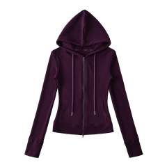 dark purple coat