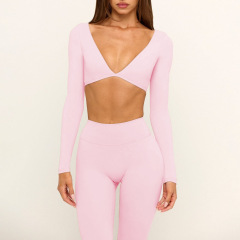 U170 Peach Pink Top