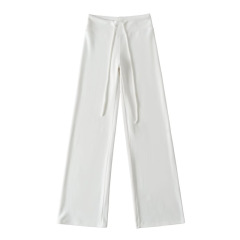 White casual pants