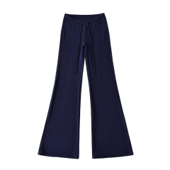 Navy blue casual pants