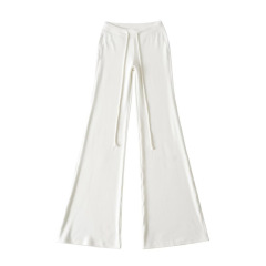 White casual pants