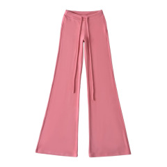 Rose pink casual pants