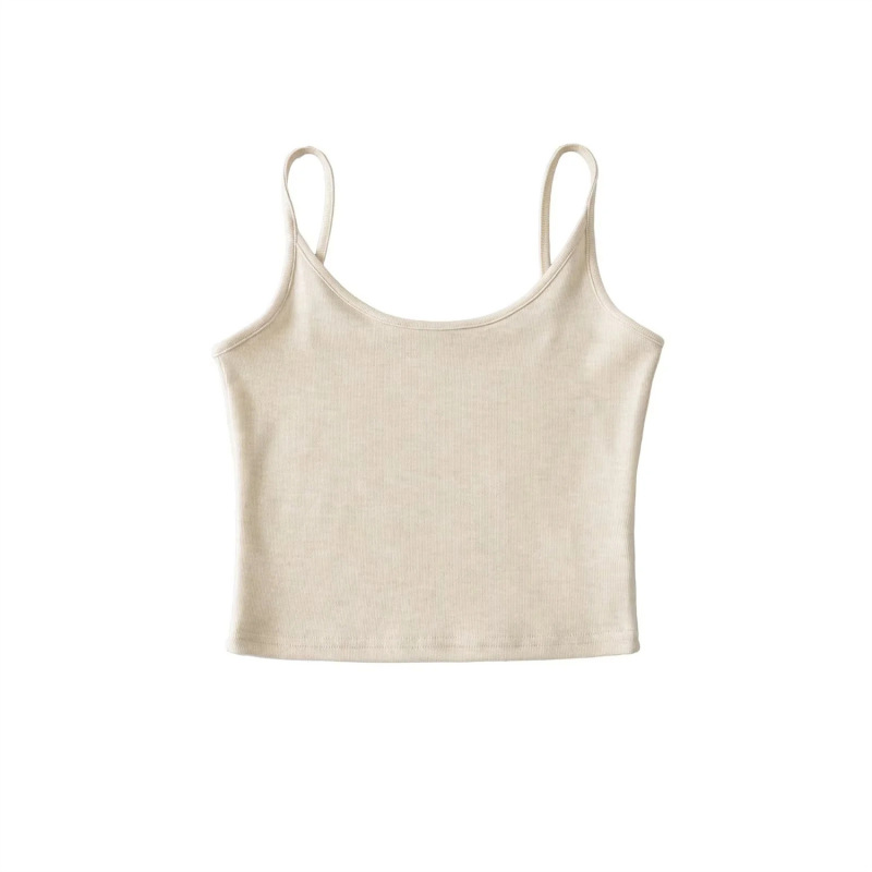 Pure and Alluring Style Versatile Petite Round-Neck Long-Sleeve Cardigan Paired with Sexy Camisole and Hot Girl Shorts Set for Women