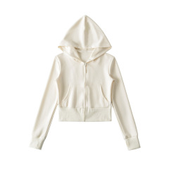 Light apricot coat