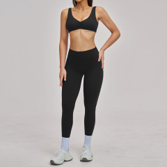 ZC-TZ 4520-1-TZ   Brushed Sports Yoga Set