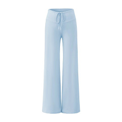 Blue straight pants