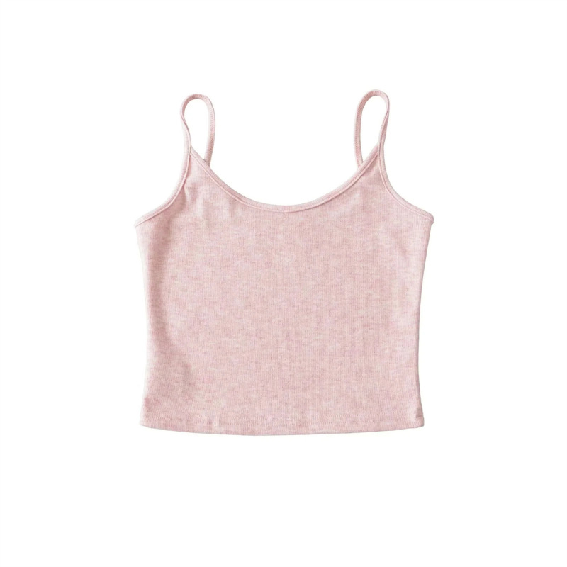 Pure and Alluring Style Versatile Petite Round-Neck Long-Sleeve Cardigan Paired with Sexy Camisole and Hot Girl Shorts Set for Women