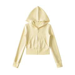 light yellow coat