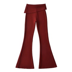 Burgundy pants