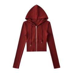 Burgundy sweatshirt