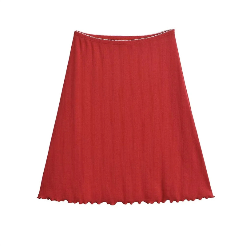 SYY-Dd24118 24163 24164 24165-QZ  Vintage Casual Half Skirt
