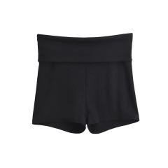 Pure black shorts