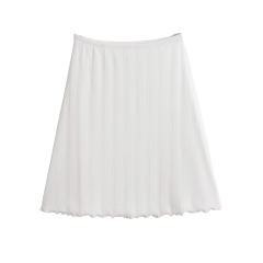 Pure white skirt