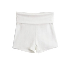 Pure white shorts