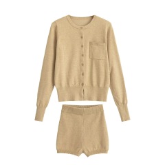 Khaki suit