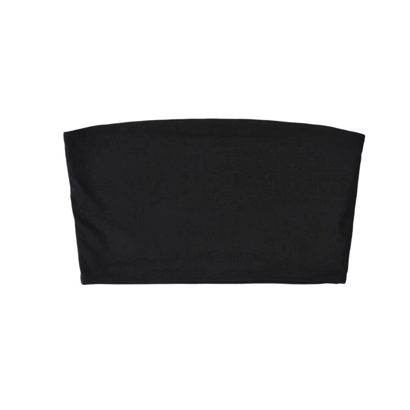 Hot girl tight double-layer elastic bustier top women's retro style slim hip body slit skirt two-piece set
