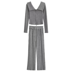 Gray suit