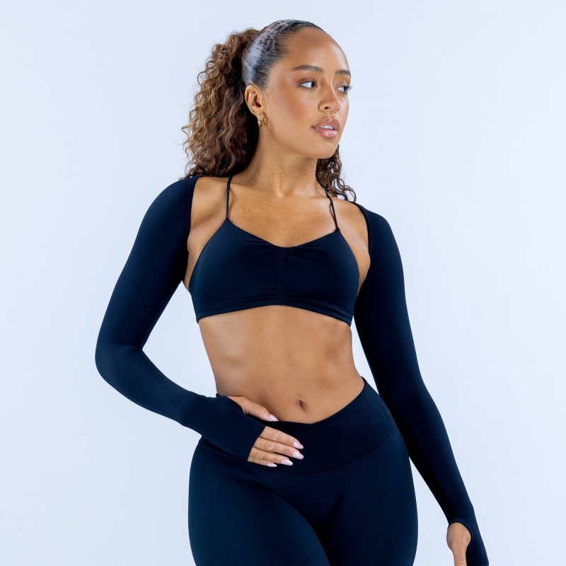 AliExpress Hot Selling New Fully Matte Nylon Sports Fitness Yoga Vest Seamless Long Sleeve with Thumb Hole