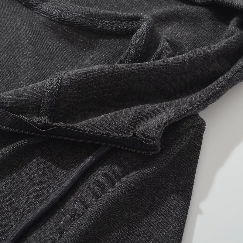 Sports Style Hooded Color-Blocked Long-Sleeved Sweatshirt + High-Waisted Skirt Drawstring Micro-Flared Pants Sexy Three-Piece Set
