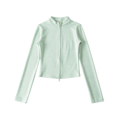 green jacket