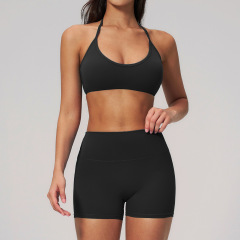 ZC-TZ2551-1-TZ   Matte breathable yoga suit set