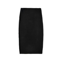 black midi skirt