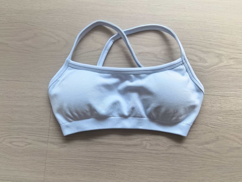High-Elastic Ultra-Fine Matte Nylon Lycra Spandex Three-Way Detachable Shoulder Straps Seamless Fitness Bra Sports Bra