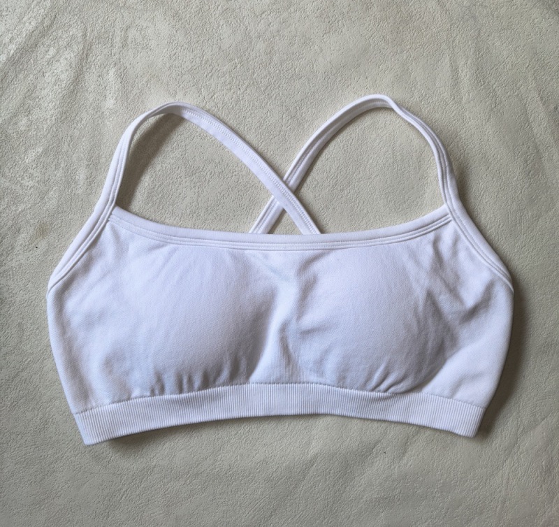 High-Elastic Ultra-Fine Matte Nylon Lycra Spandex Three-Way Detachable Shoulder Straps Seamless Fitness Bra Sports Bra