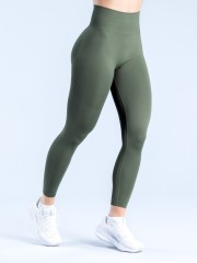 Olive green trousers