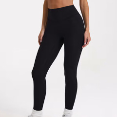 YY421 Premium Black Leggings