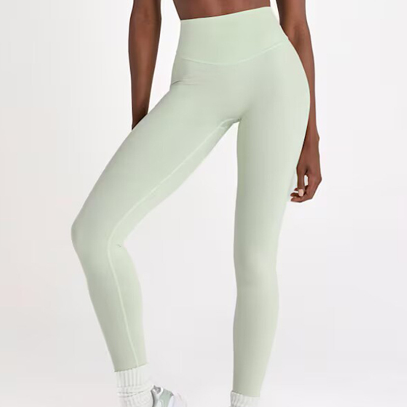 Women's cross-border European and American style yoga pants, sports pants, high-waisted, hip-lifting, tummy-slimming fitness pants, running quick-drying Pilates tights
